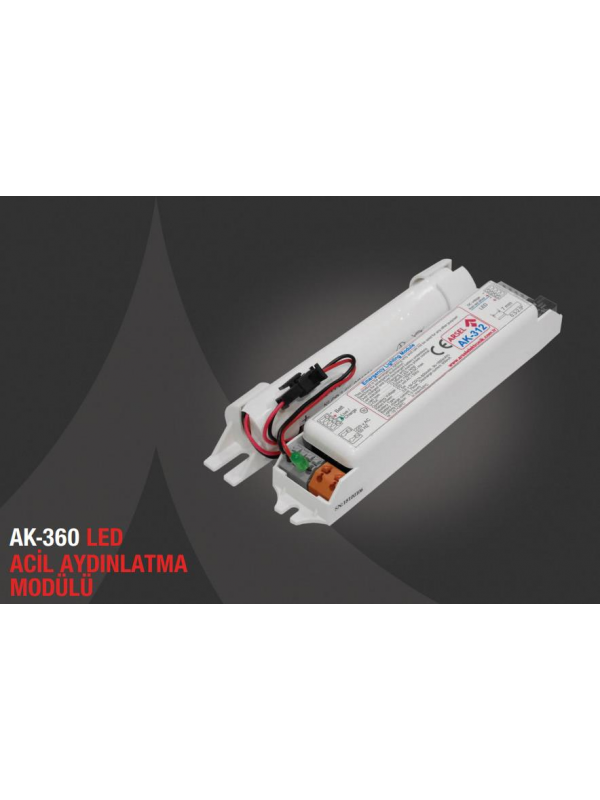 Arsel AK-3200-1 LED Lambalar İçin Acil Durum Yedekleme Kiti Kesintide 60 Dak. Yanan 90-200 Volt