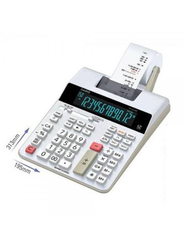 Casio FR-2650RC 12 Hane Şeritli Hesap Makinesi Casio FR-2650RC 12 Hane Şeritli Hesap Makinesi