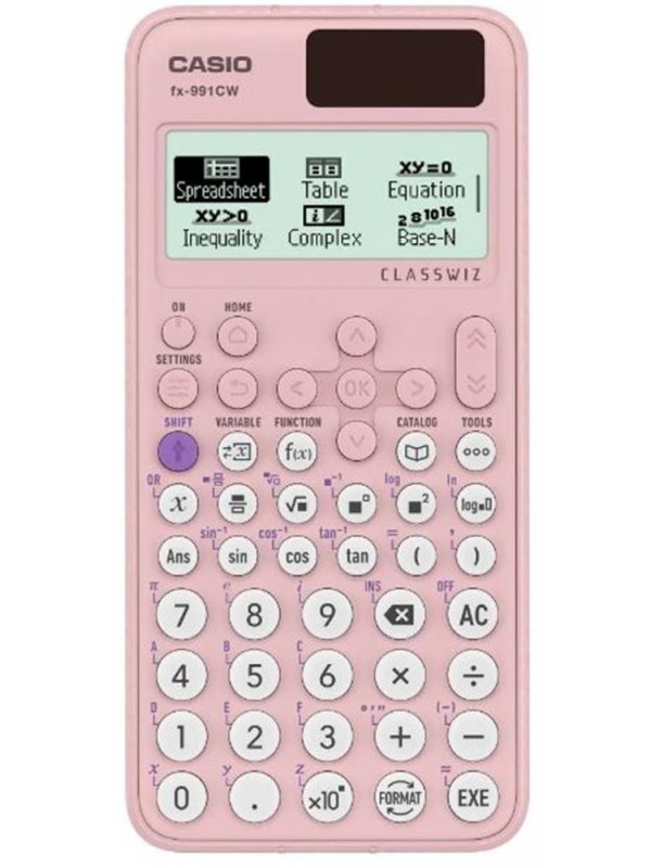 Casio FX-991CW-W-DT ClassWiz Pembe Bilimsel Fonksiyonlu Hesap Makinesi Casio FX-991CW-W-DT ClassWiz Pembe Bilimsel Fonksiyonlu Hesap Makinesi