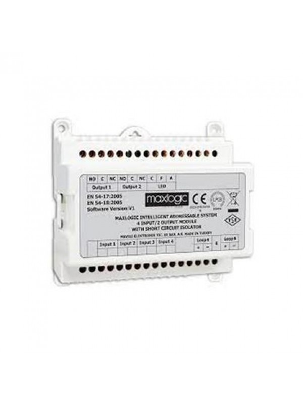 Maxlogic ML-1361.SCI/M Akıllı Adresli Röle Kontrol Modülü, 1 Çıkışlı Kısa Devre İzolatörlü, Marin Sertifikalı Maxlogic ML-1361.SCI/M Akıllı Adresli Röle Kontrol Modülü, 1 Çıkışlı Kısa Devre İzolatörlü, Marin Sertifikalı