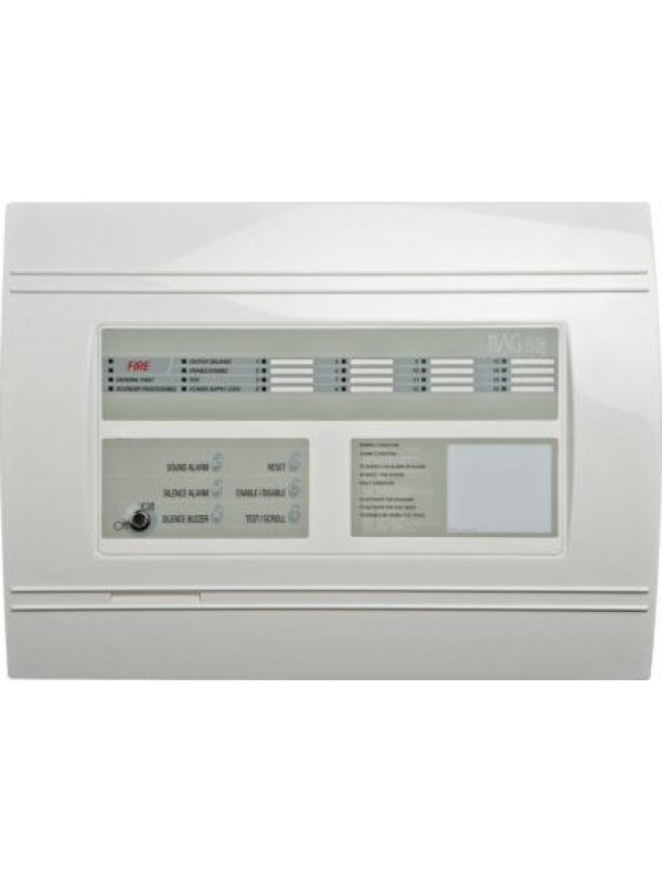 Teletek MAG 8 Plus 12 Zone Konvansiyonel Yangın Alarm Paneli EN54 Sertifikalı